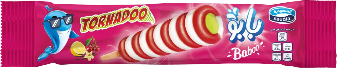 Saudia Tornado Ice Cream Cherry 80 Ml - view 6