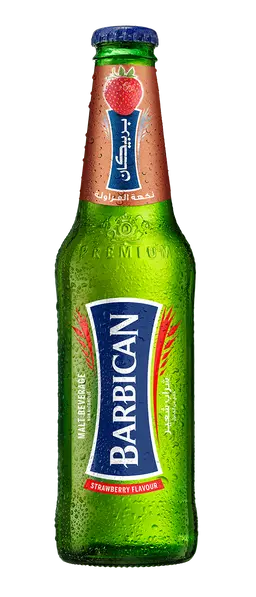 Barbican Malt Drink Strawberry Flavour Drink 330 ml