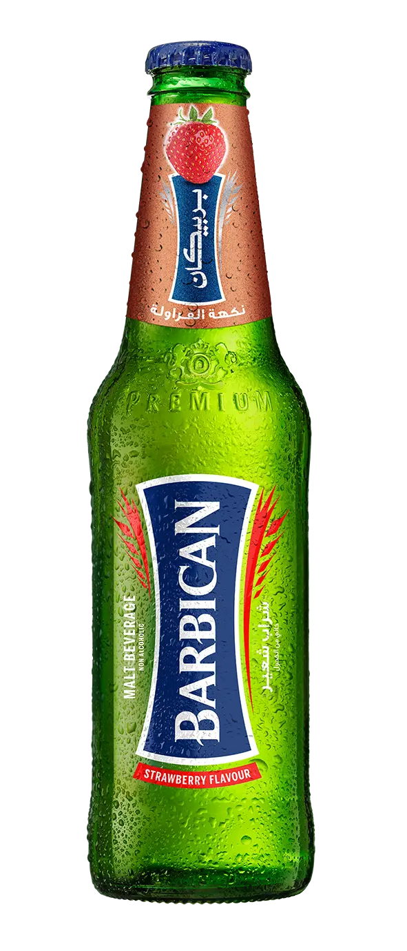 Barbican Malt Drink Strawberry Flavour Drink 330 ml - view 1