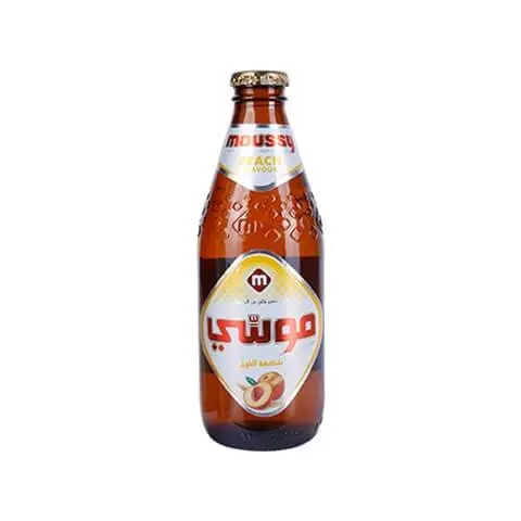 Moussy Malt Drink Peach Flavour 330 ml - view 4