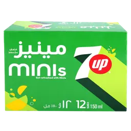 7UP Soft Drinks Box 12 x 150 ml