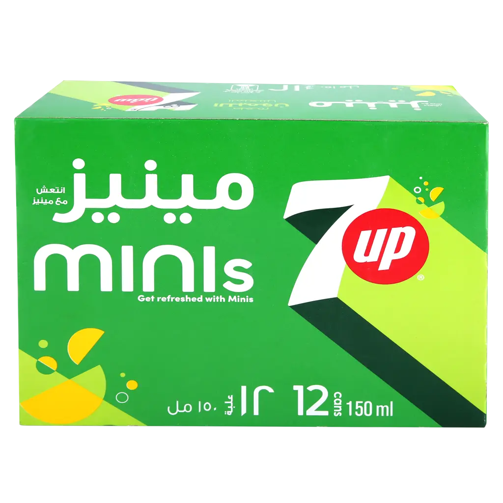 7UP Soft Drinks Box 12 x 150 ml - view 1