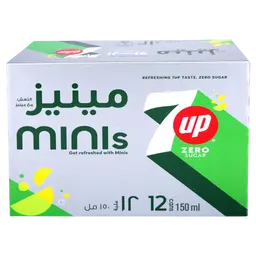 سفن أب مشروب غازي دايت مجموعة 12 حبة 150 مل