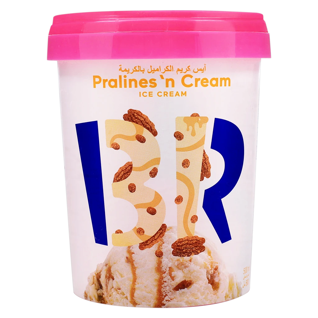 Baskin Robbins Ice Cream Pralines & Cream 500 ml