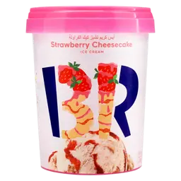 Baskin Robbins Ice Cream Strawberry Cheese Cake 500 ml