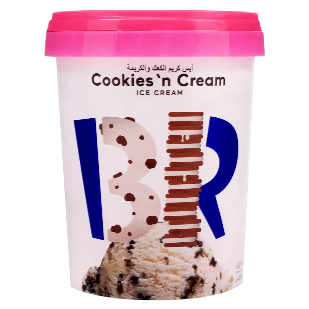Baskin Robbins Ice Cream Cookies & Cream 500 ml - view 1