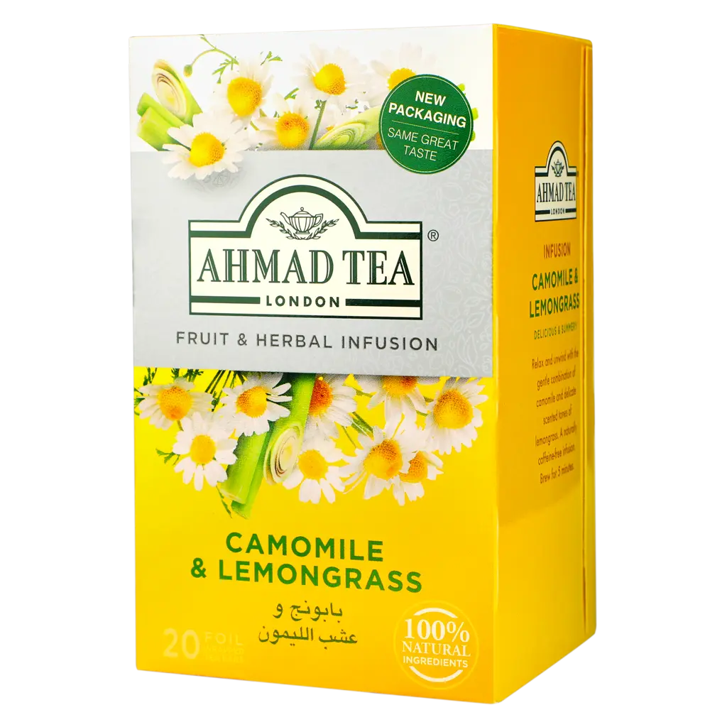 Ahmad Tea Camomile & Lemongmass 20 Bag - view 1