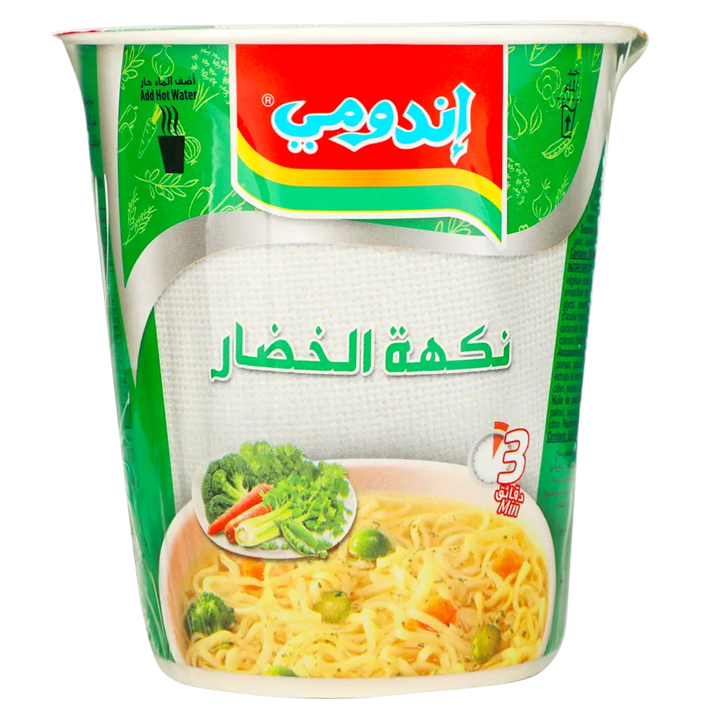 Indomie Cup Noodle Vegetable Flavour 60 gm - view 1