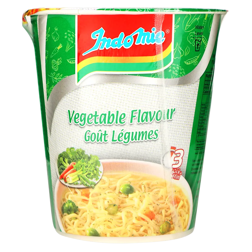 Indomie Cup Noodle Vegetable Flavour 60 gm - view 2