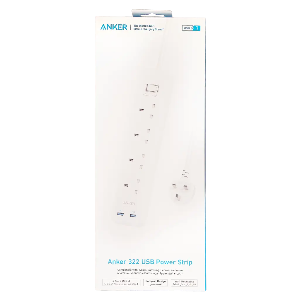 Anker Extention Socket Powerextend With 4 Usb-C 2 m - view 3