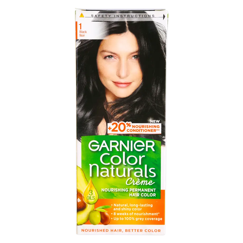 Garnier Hair Color Nature Black Number 1 - view 3