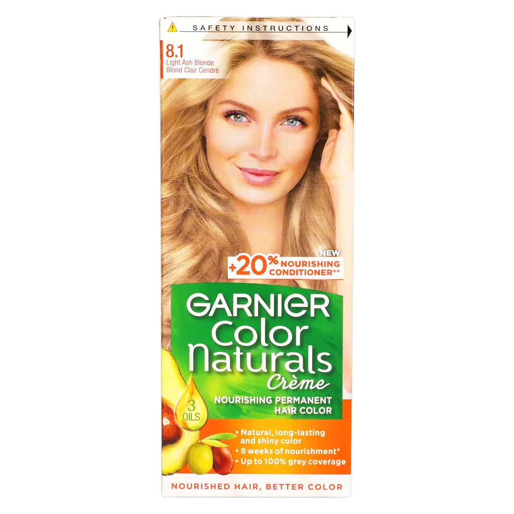 Garnier Hair Color Nature Light Ash Blonde Number 8.1  - view 5