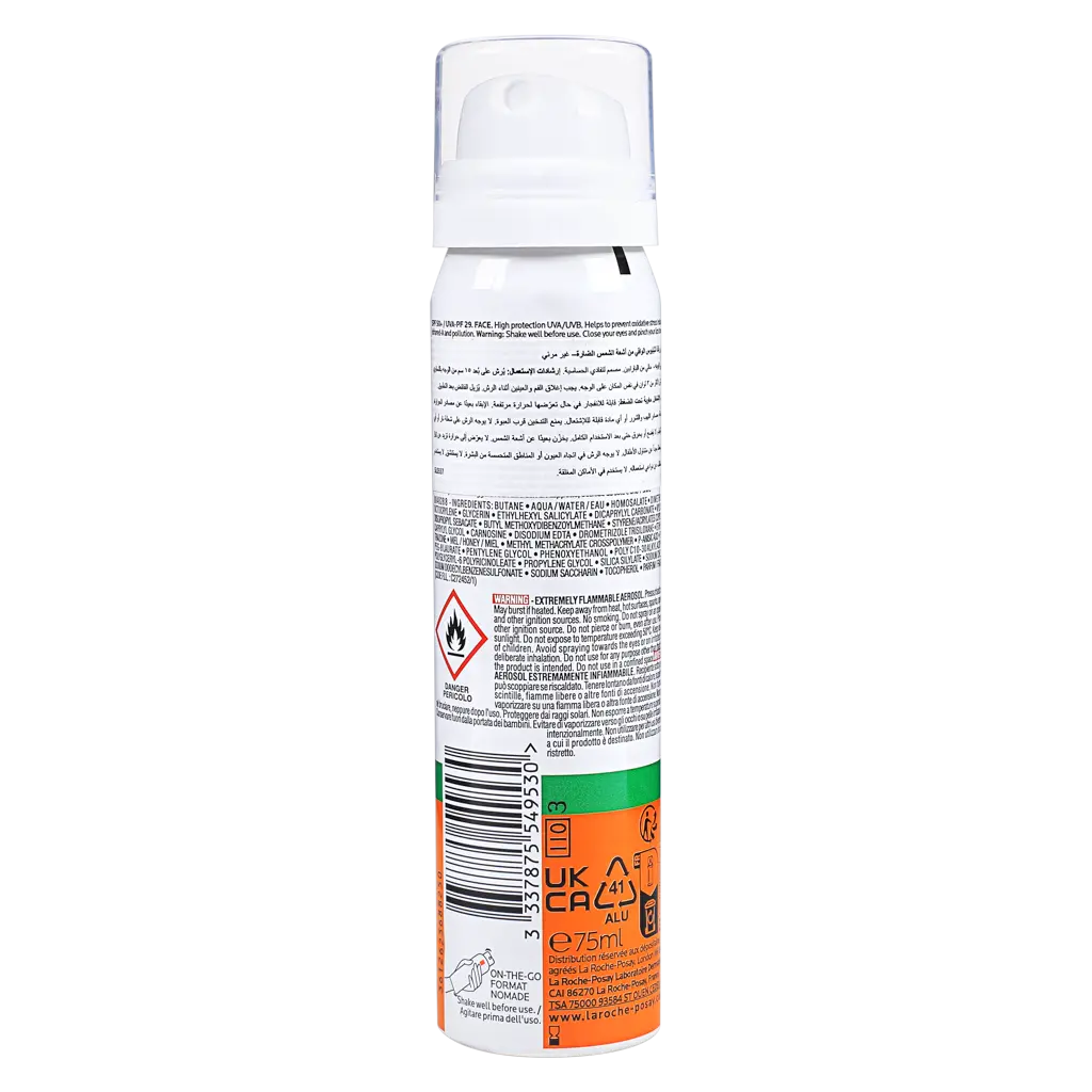 LA ROCHE-POSAY ANTHELIOS FACE MIST SPF50 75ml - view 2
