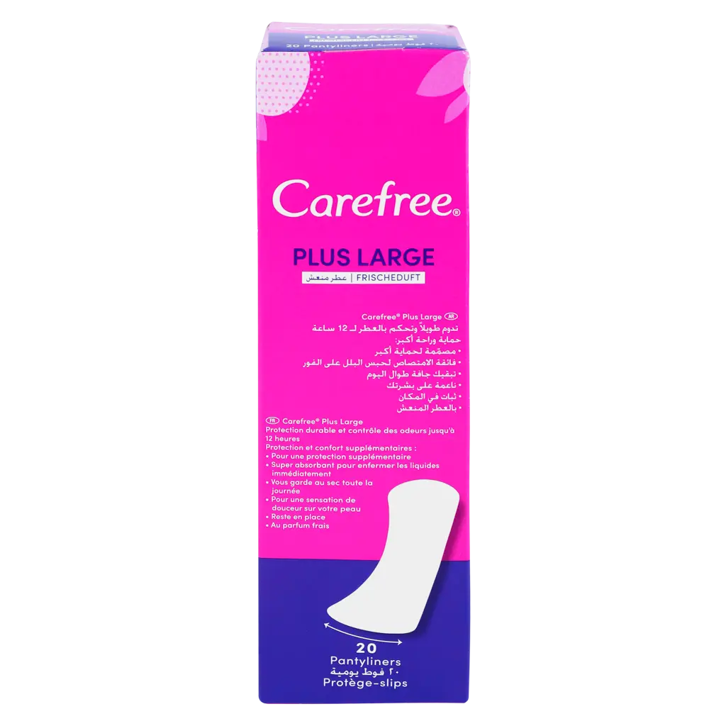 Carefree Maxi Fresh Unscented Cotton Feel 20 Pads  - view 4
