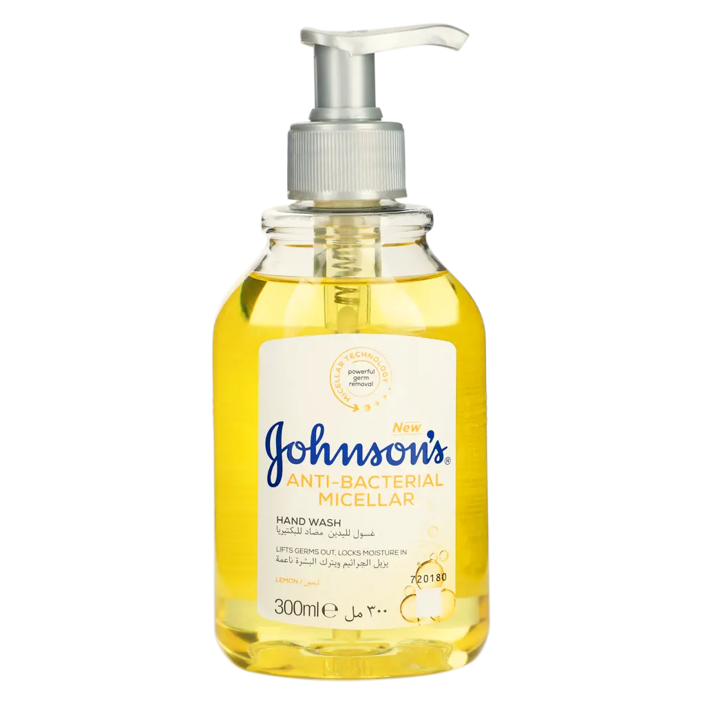 Johnson's Hand Wash Anti-Bactrial Micellar Lemon 300 ml - view 1