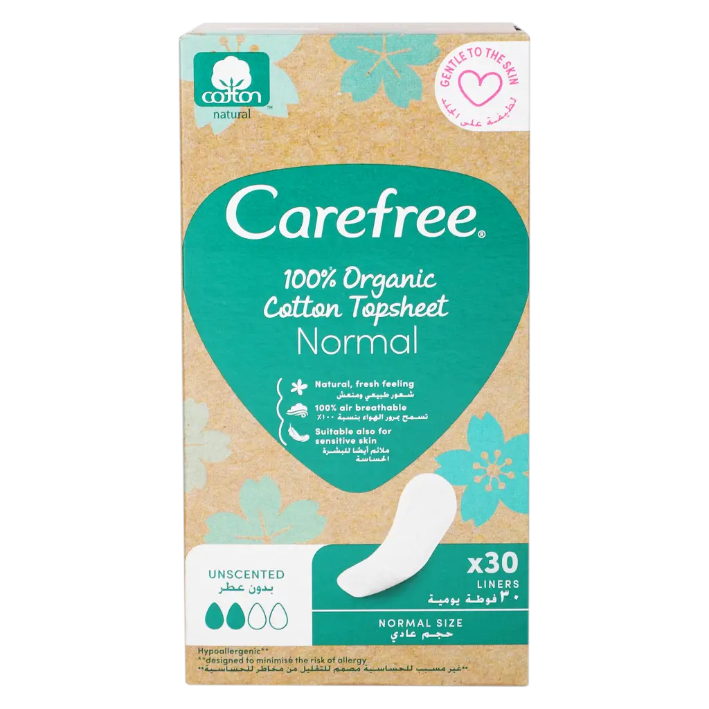 Carefree Organic Cotton Topsheet Normal 30 pcs - view 2