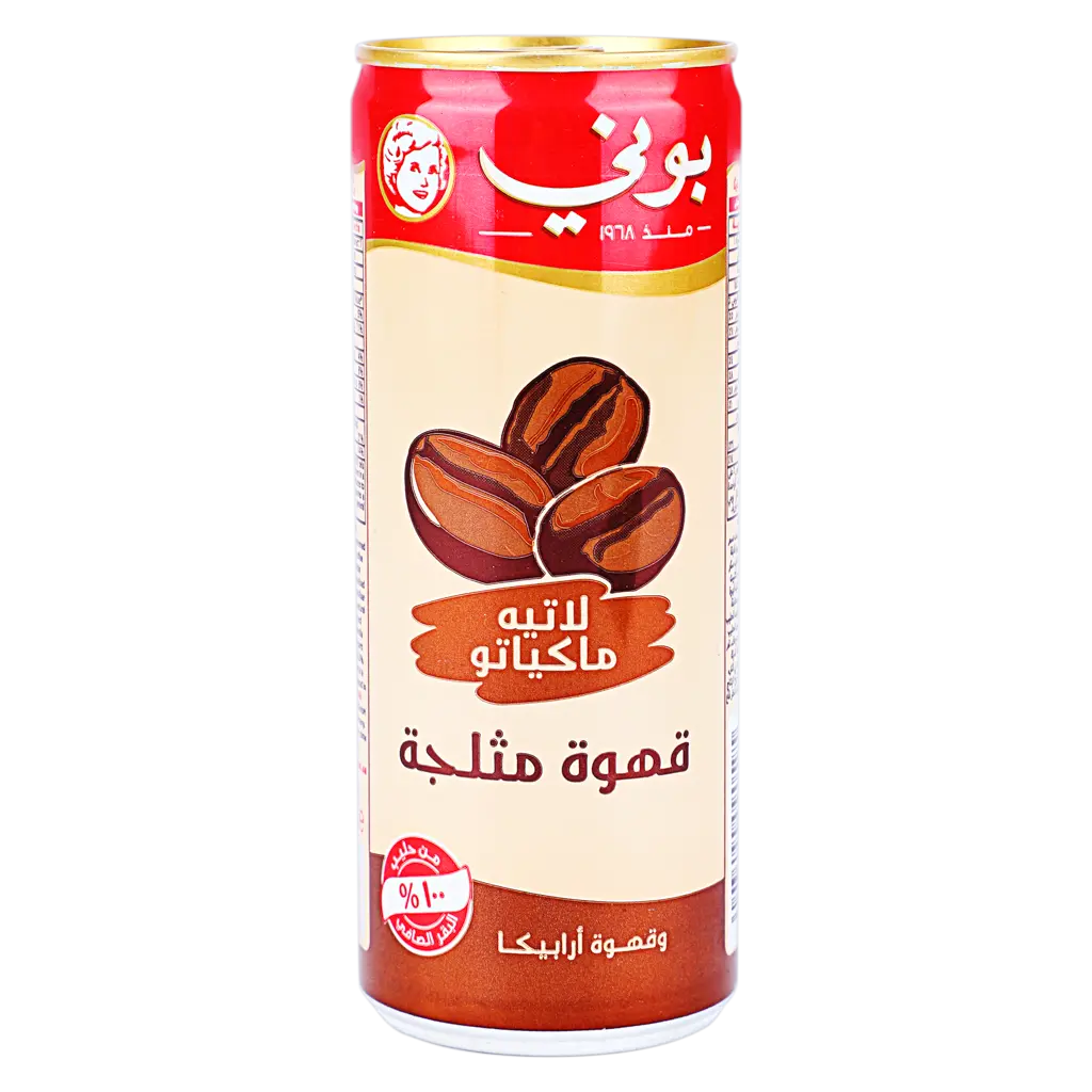 بوني قهوة مثلجة لاتيه ماكياتو 250 مل - view 1
