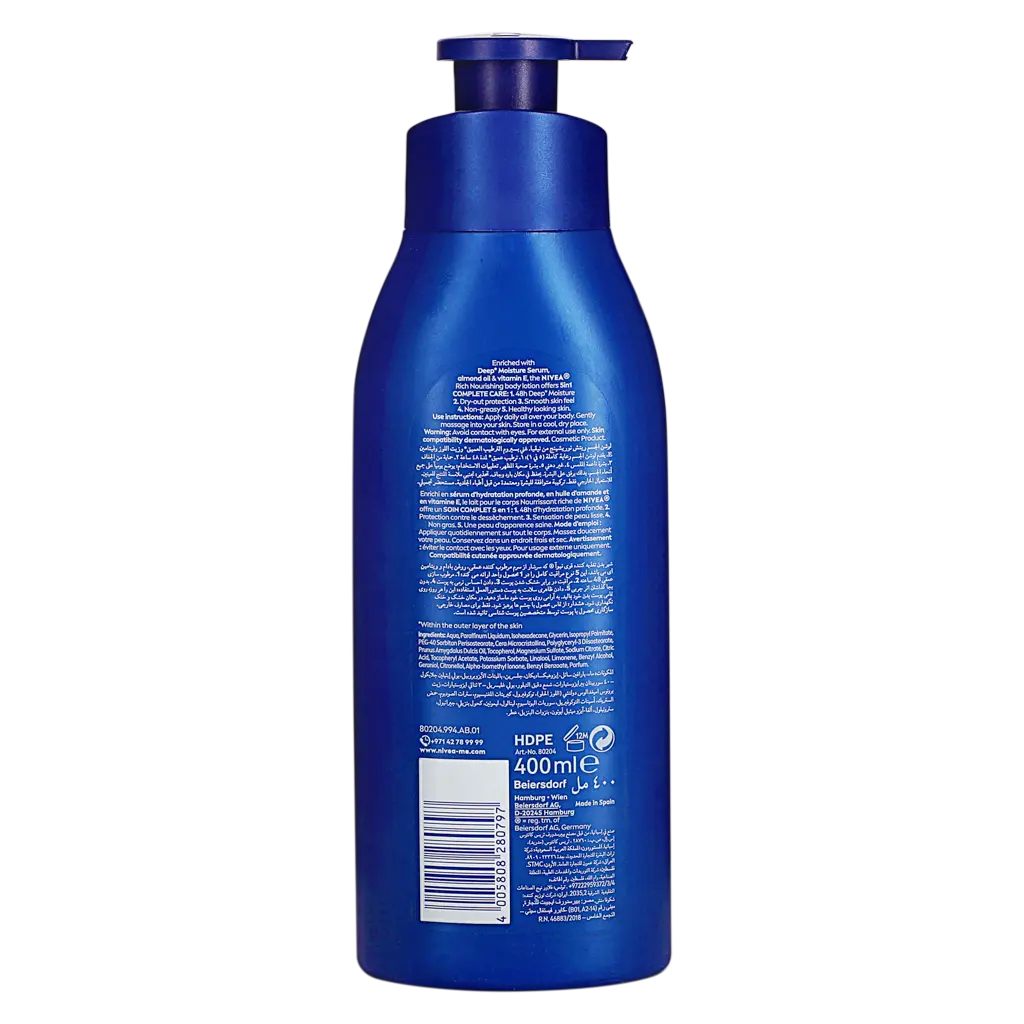 Nivea Body Lotion Extra Dry Skin Nourishing Almond Oil 400 ml - view 2