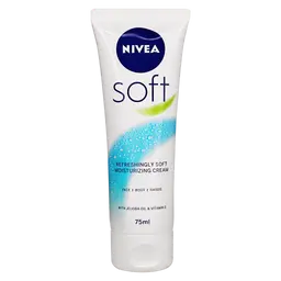 Nivea Soft Moisturizer Tube 75 Ml