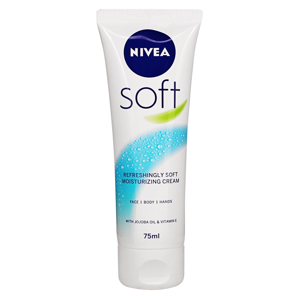 Nivea Soft Moisturizer Tube 75 Ml