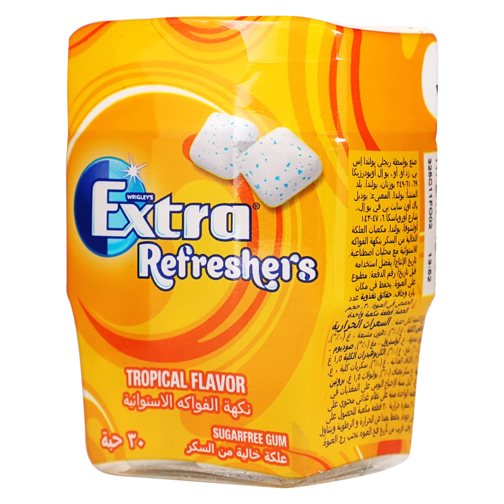 Extra Gum Tropical Flavor 30 pieces