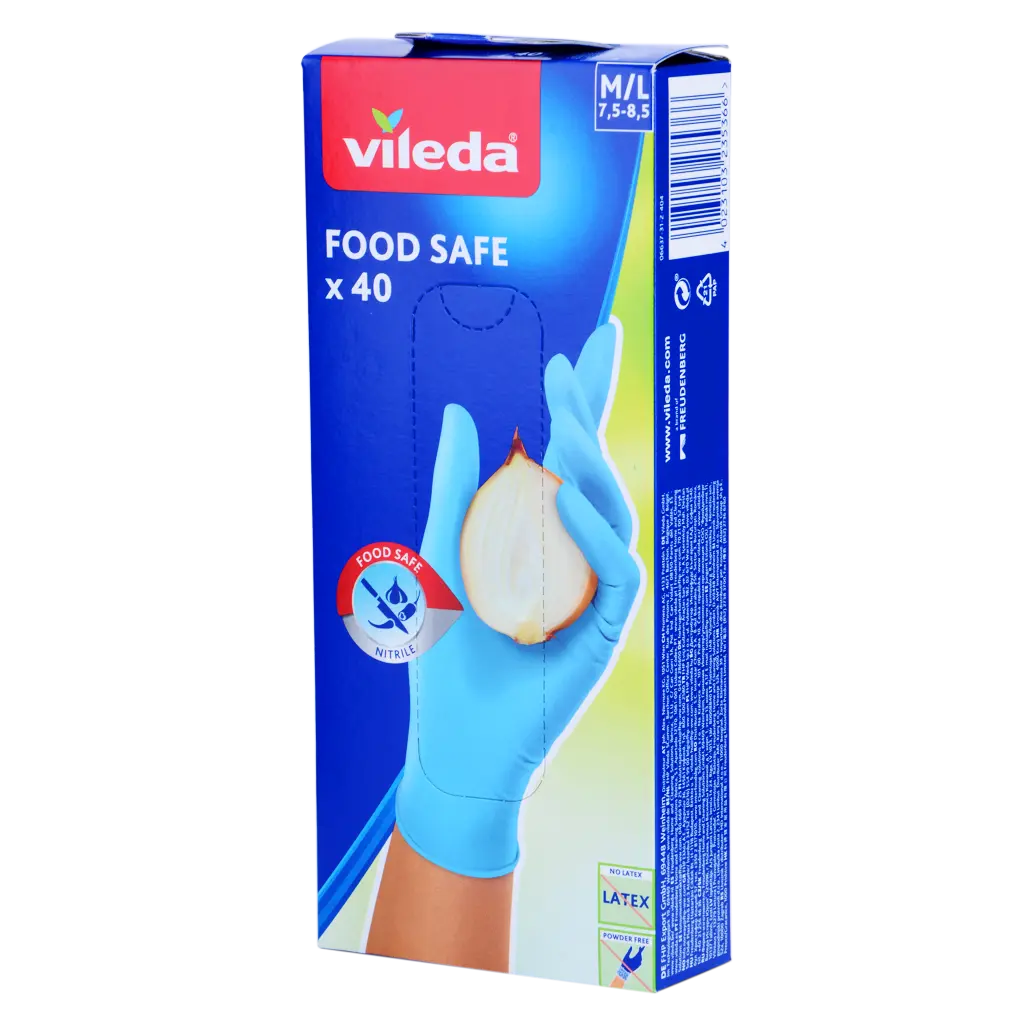 Vileda Disposable Food Safe 40 pcs M/L - view 1