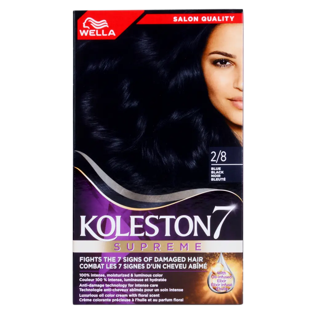 Wella Koleston Kit 2/8 Blue Black - view 2