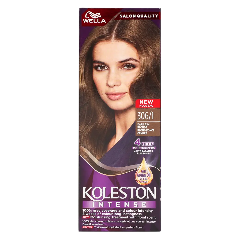 Wella Koleston Hair Colour Creme 306/1Dark Ash Blonde 100 ml - view 2