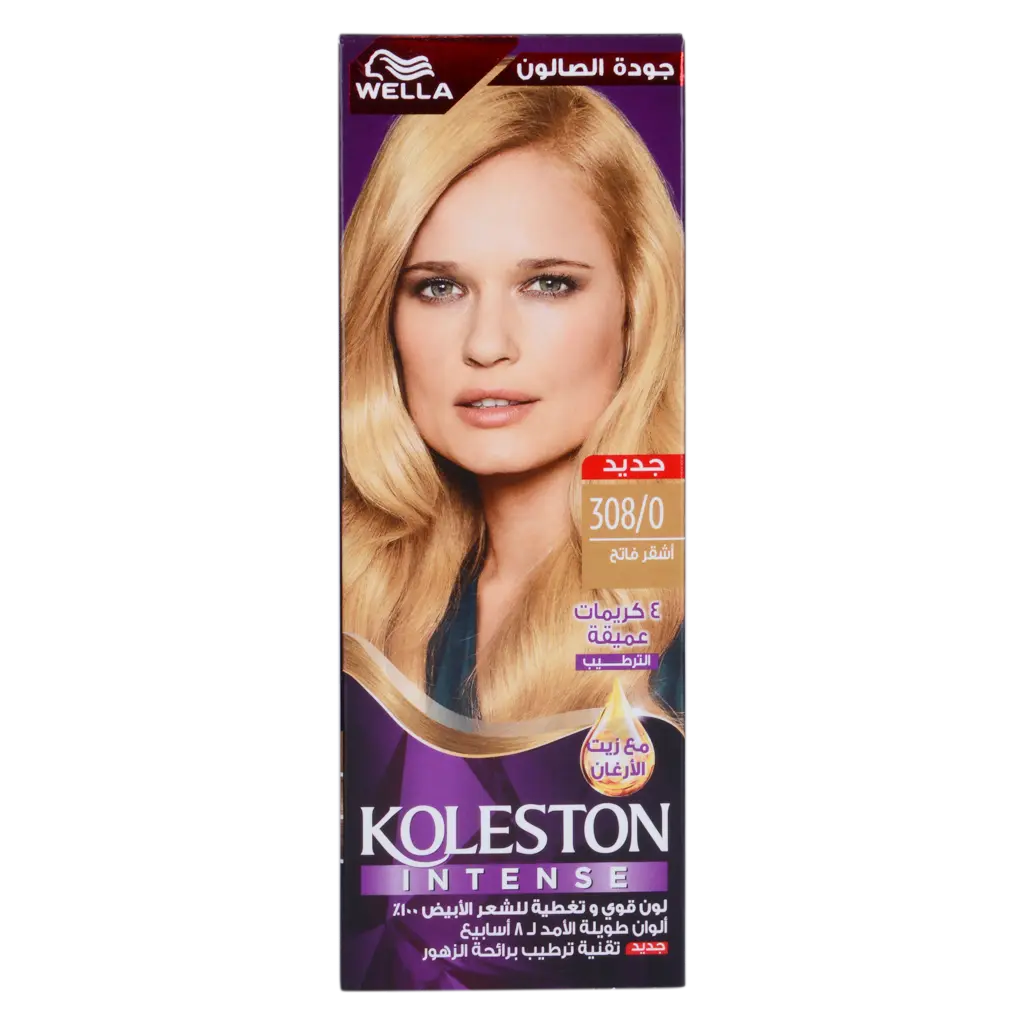 Wella Koleston Hair Colour Creme 308/0 Light Blonde 100 ml - view 3