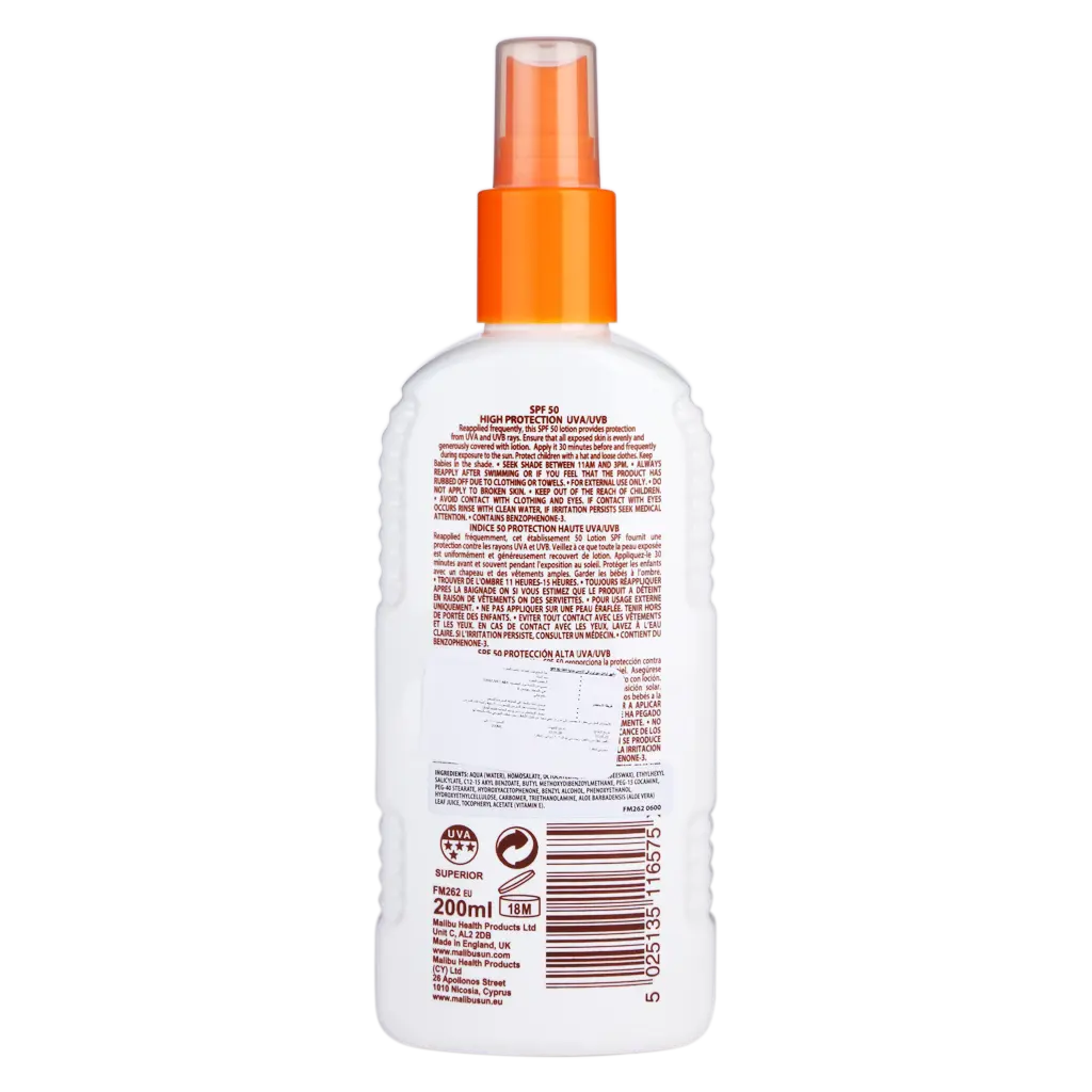 Malibu Lotion Spray 200 ml - view 2