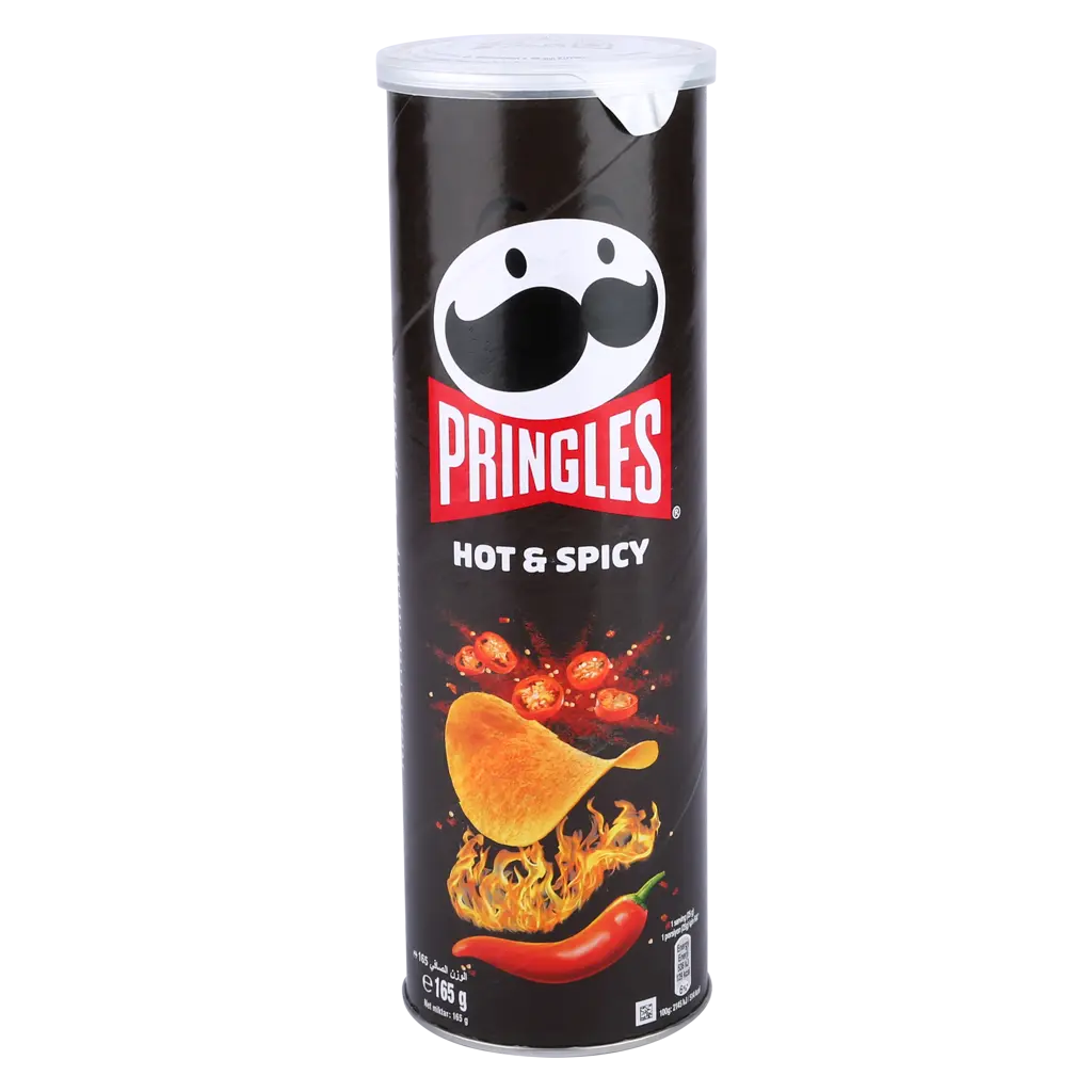 Pringles Potato Chips Hot & Spicy 165 gm - view 1