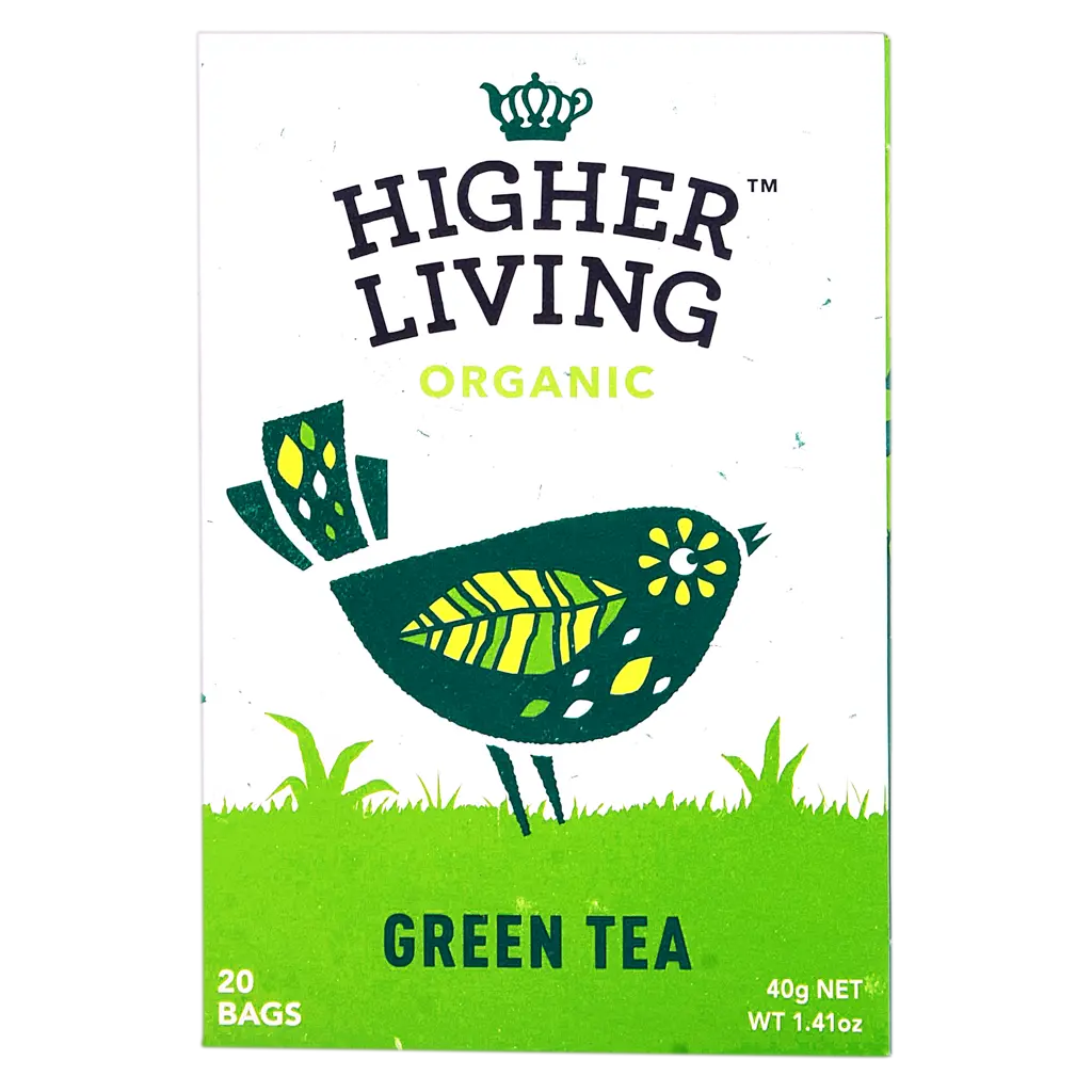 Higher Living Organic Green Tea 20 Bags - view 2