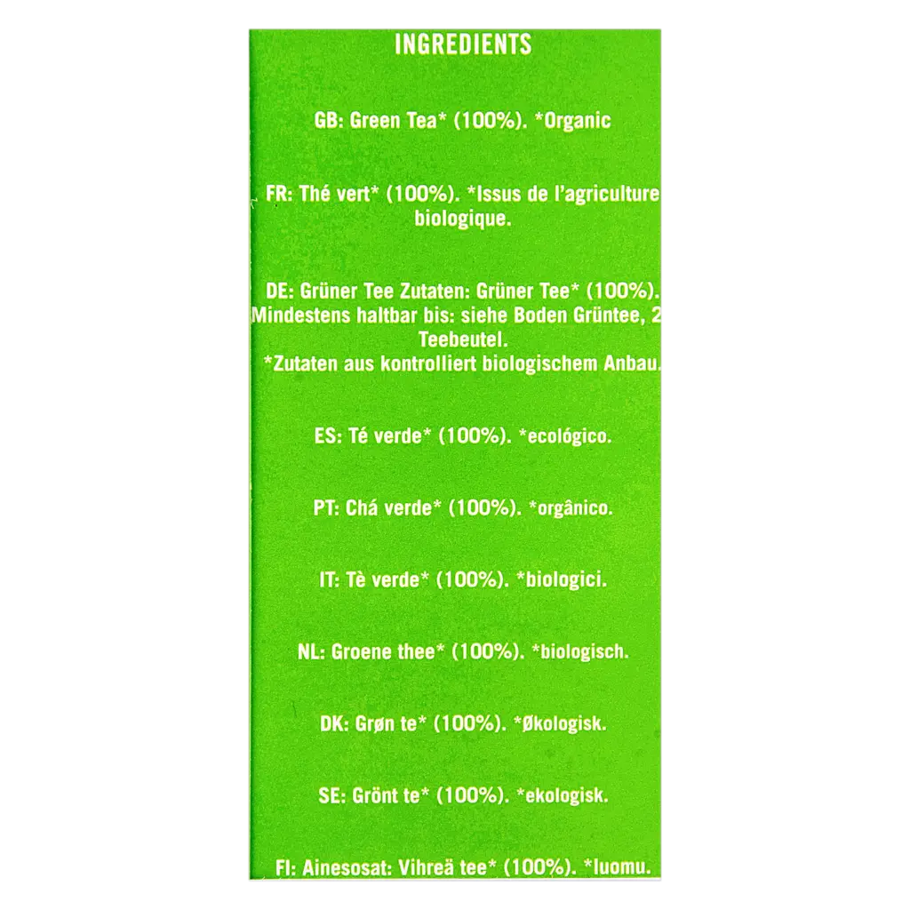 Higher Living Organic Green Tea 20 Bags - view 4