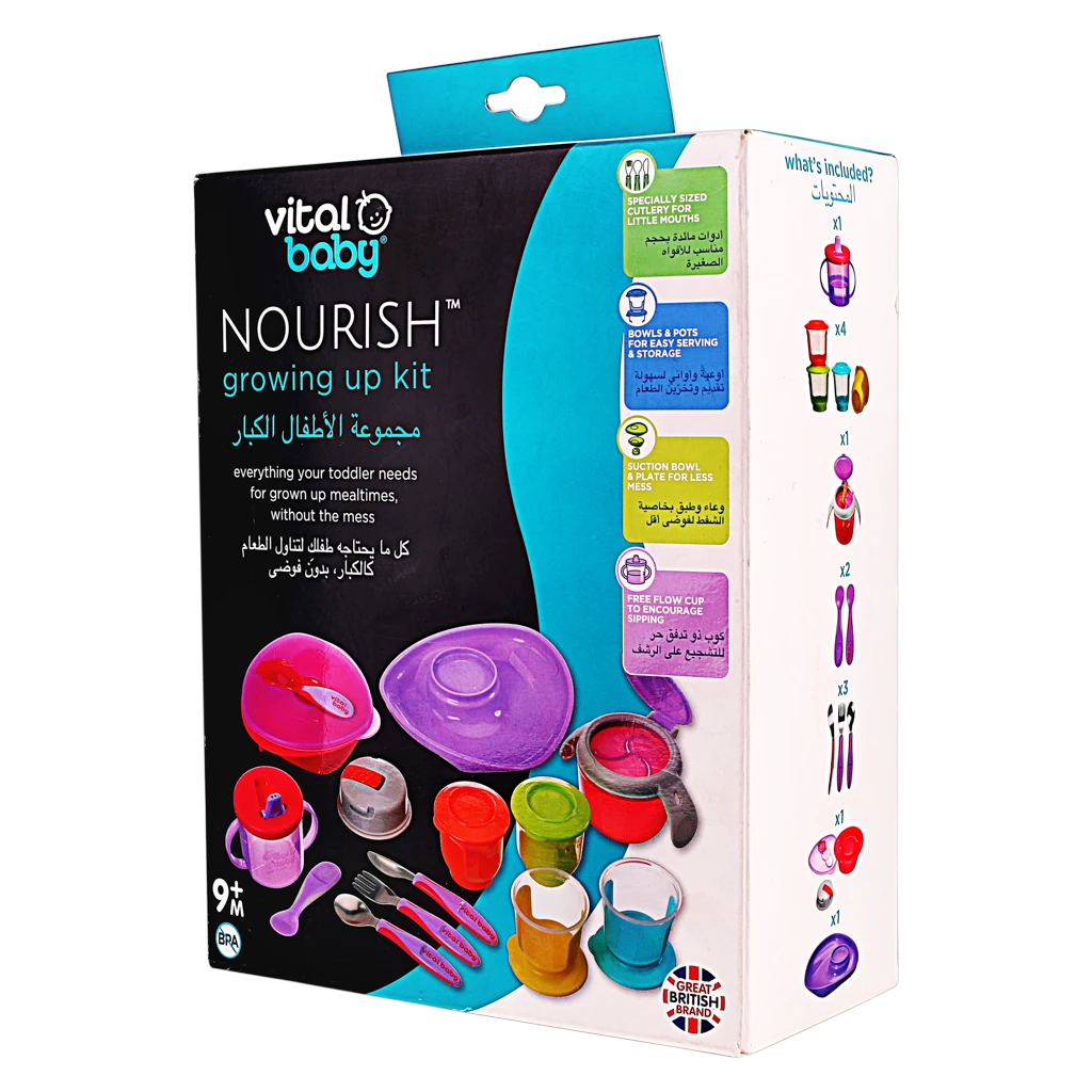 Vital Baby Nourish Growing Up Kit Fizz