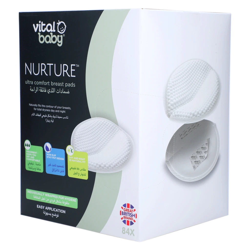 Vital Baby Nurture Ultra Comfort Breast 84 Pads 