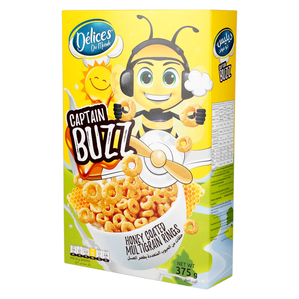 Delices Du Monde  Captain Buzz 375 gm