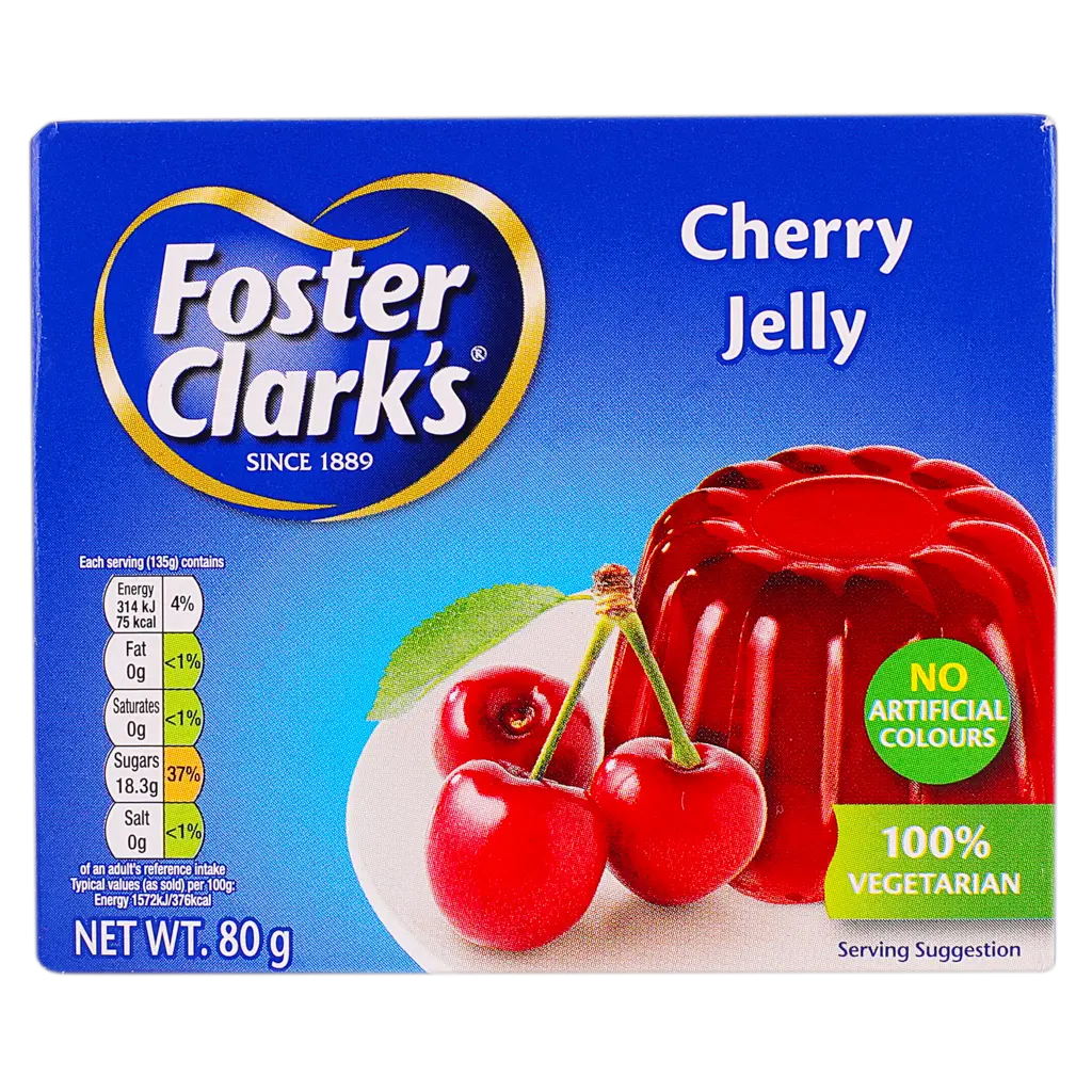 Foster Clarks Jelly Dessert Cherry 80 gm - view 1