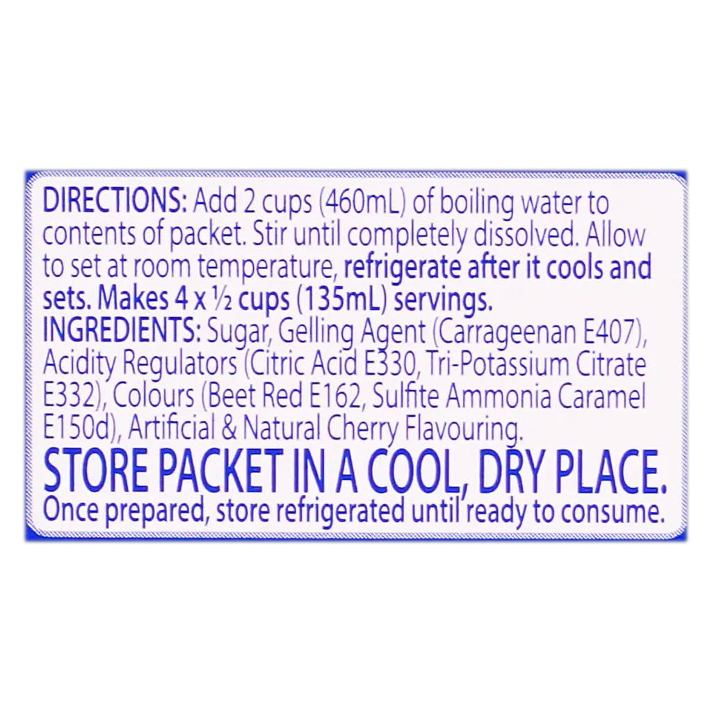 Foster Clarks Jelly Dessert Cherry 80 gm - view 3