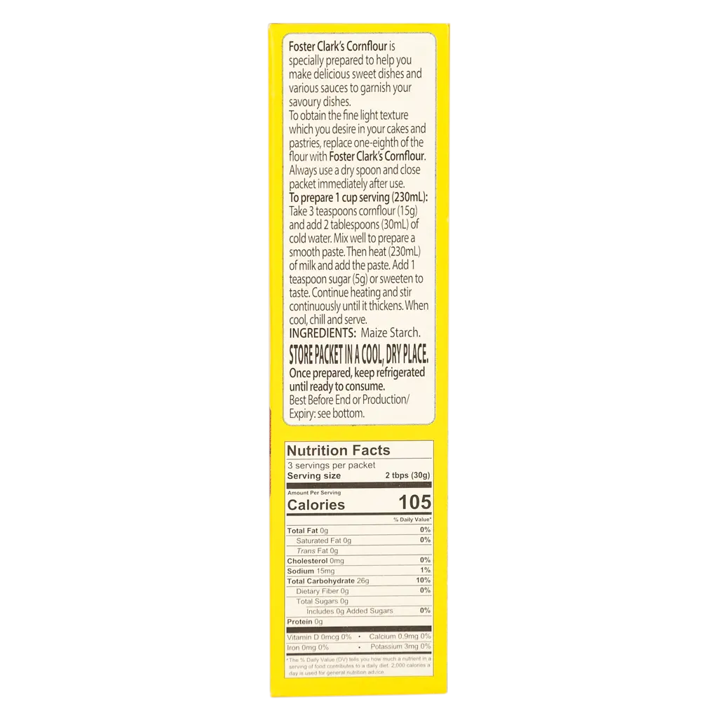 Foster Clarks Corn Flour 100 gm - view 4
