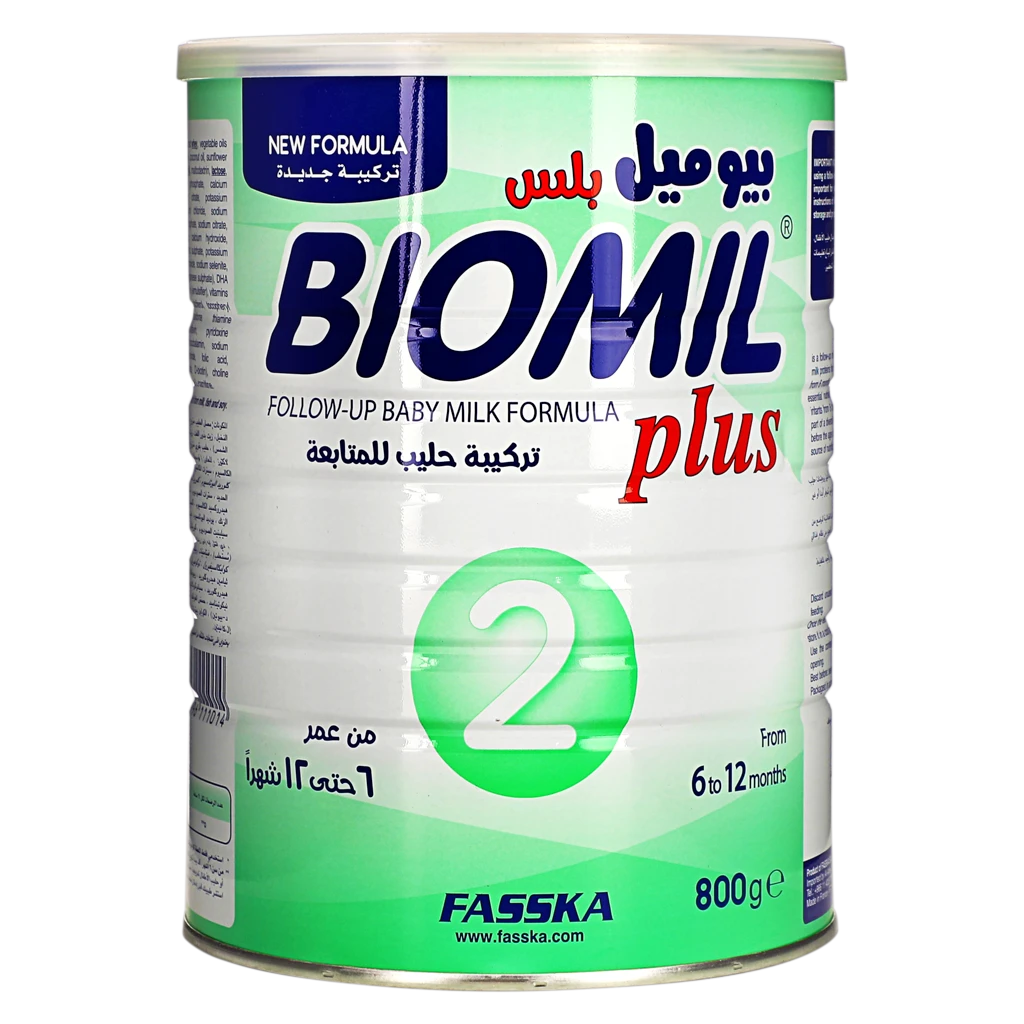 بيوميل بلس حليب 2 800جم