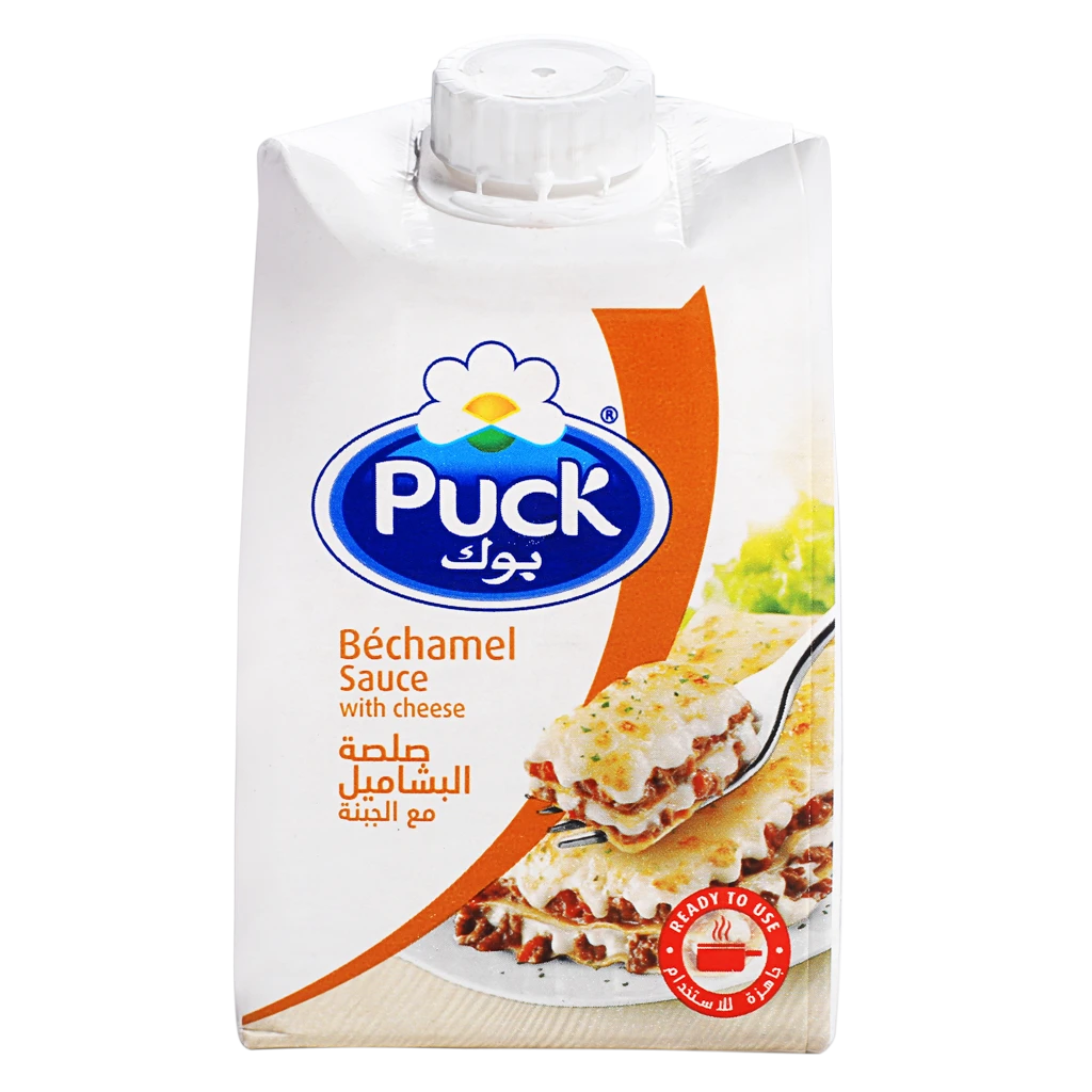 Puck Bechamel Sauce With Cheese 500ML