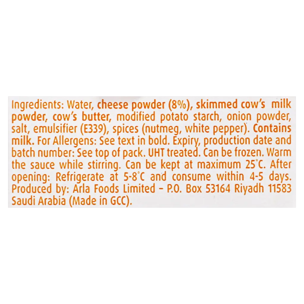Puck Bechamel Sauce With Cheese 500ML - view 4