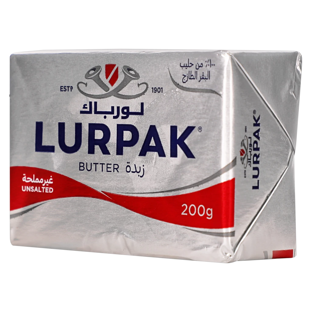 Lurpak Butter Unsalted 200 Gm