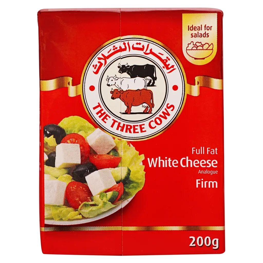 The Three Cows Analogue White Cheese Full Fat 200 gm - view 4
