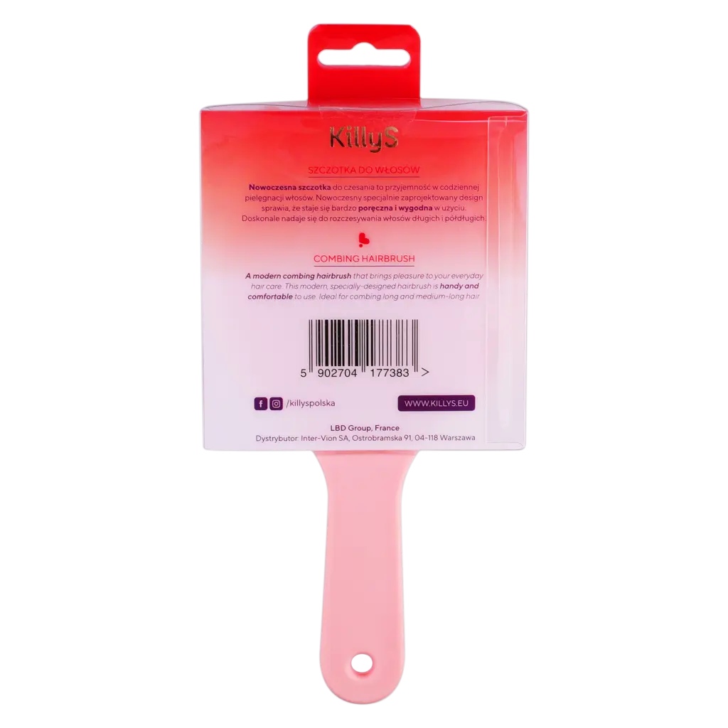 KillyS Color Love Combing Hairbrush with Ears - view 2