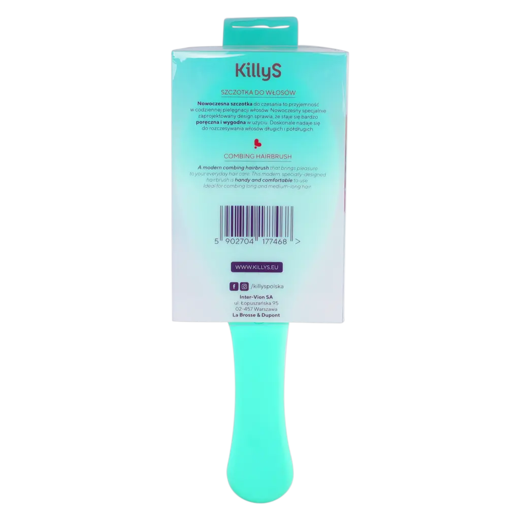 KillyS Color Love Combing Hairbrush Green - view 2
