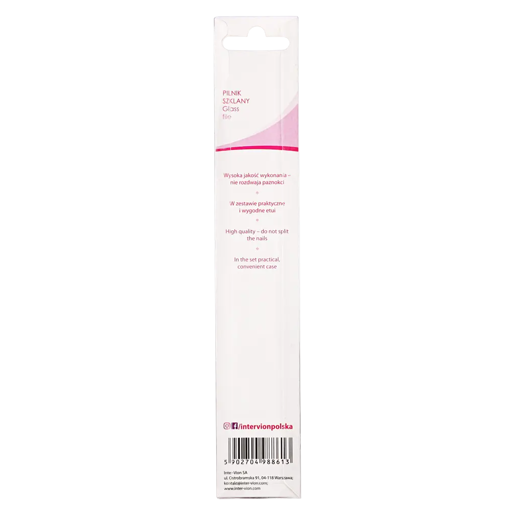 Intervion Glass Profitional Nail File  - view 2