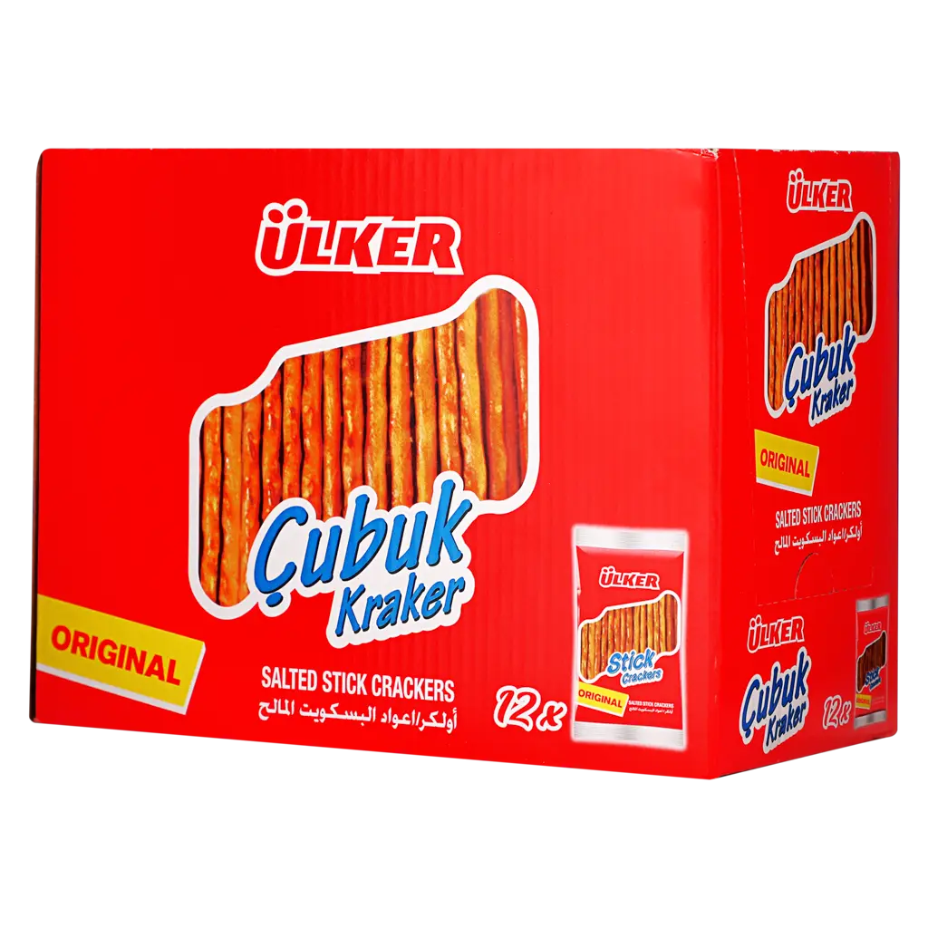 Ulker Cubuk Kraker Salted Biscuits Box 12 pcs 30 gm - view 1