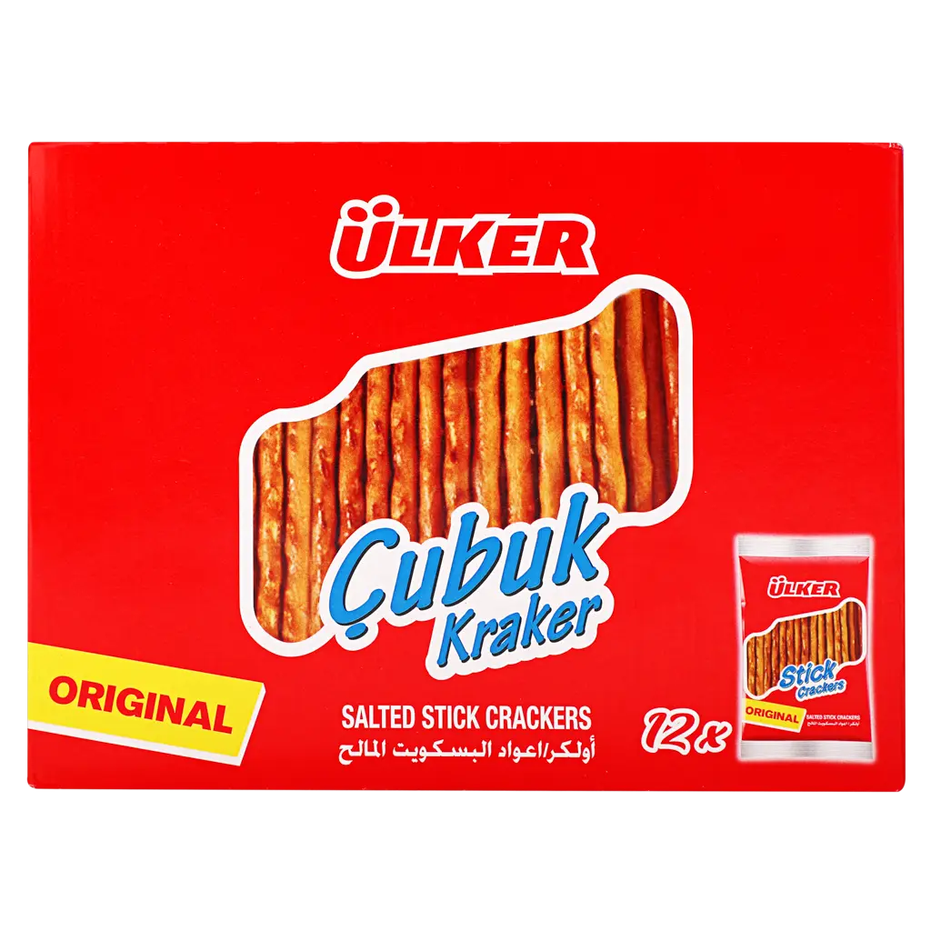 Ulker Cubuk Kraker Salted Biscuits Box 12 pcs 30 gm - view 2