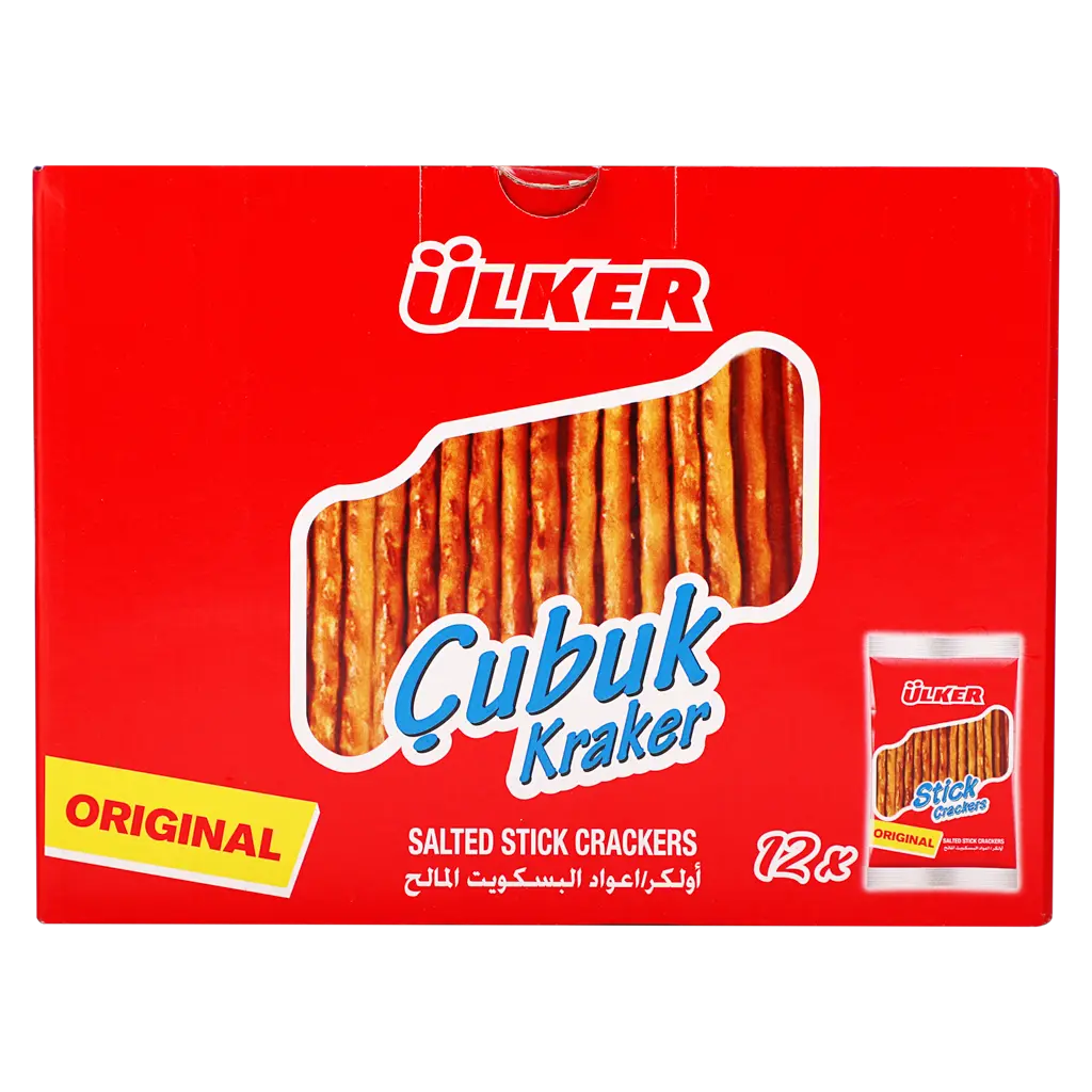 Ulker Cubuk Kraker Salted Biscuits Box 12 pcs 30 gm - view 3